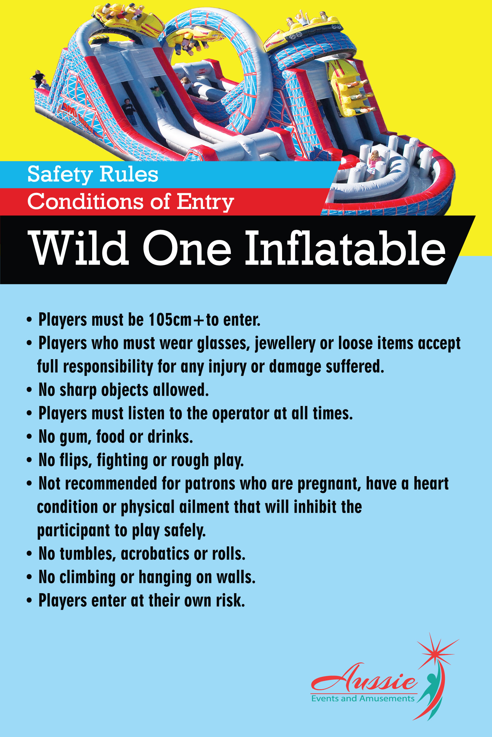 Wild One Inflatable A Frame